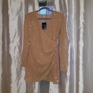 2/$25 HUGE SALE Forever 21 XXI Pink Sequin Dress